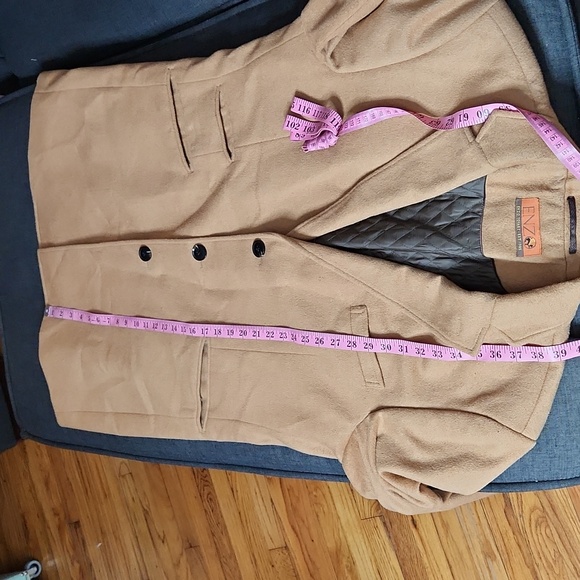 Enzo Tovare Casmire & Wool Blend Men's Outer Sports Coat Sz46 - Picture 8 of 9